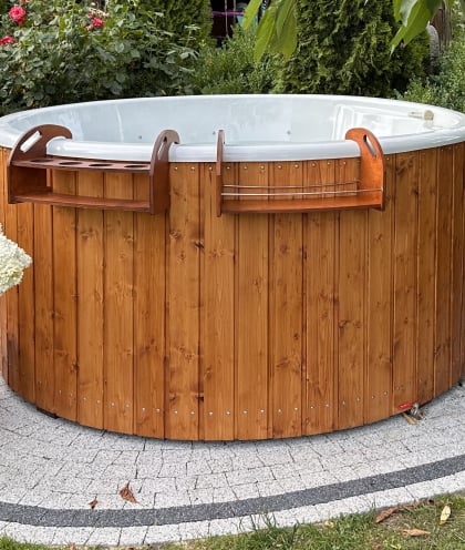 balia ogrodowa z impregnacją drewna